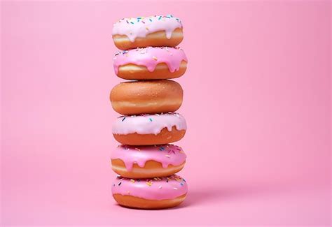 Premium AI Image | Photo of yummy delicious donuts