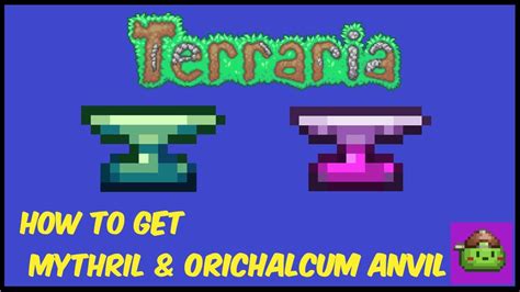 How To Get Mythril & Orichalcum Anvil In Under 2 Minutes In Terraria | Terraria 1.4.4.9 - YouTube