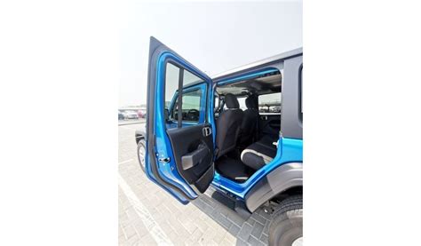 Used Jeep Wrangler - 2023- Blue 2023 for sale in Sharjah - 668828