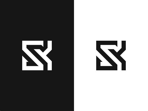 SK Monogram by Sabuj Ali Sk Logo, Logo Branding, Logo Desing, Lettering Design, Monogram Design ...