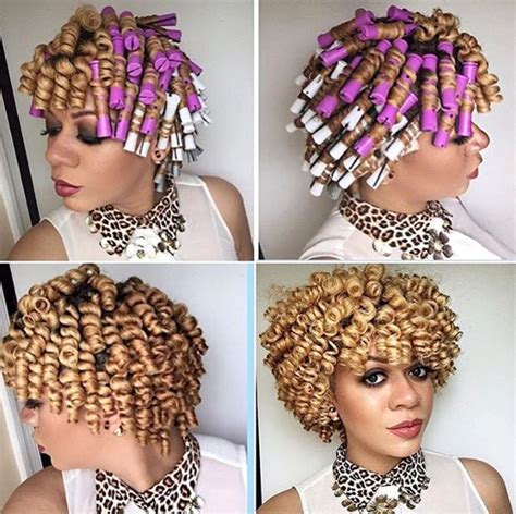 40 Bouncy Perm Rod Set Natural Hairstyles | With Full Guide - Coils and Glory | Natural hair ...