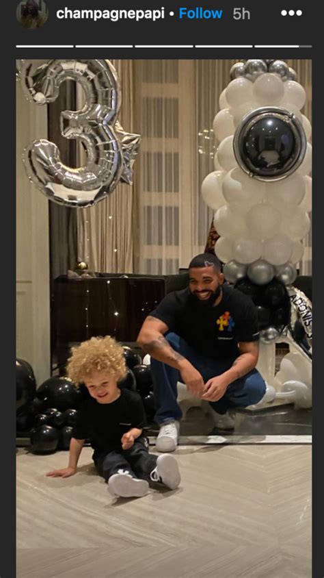 Drake celebrates his son Adonis' third birthday in rare Instagram post | Metro News