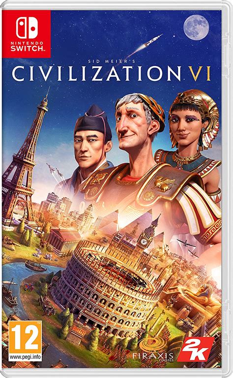 Civilization VI - EU cover art | The GoNintendo Archives | GoNintendo