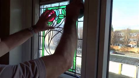 Diy Stained Glass Window Film / Abstract Stained Glass Diy Decorative ...