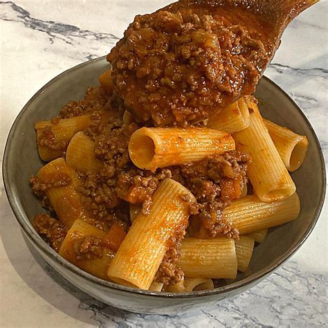 Perfect Rigatoni Bolognese The Easy Way | Spice and Life