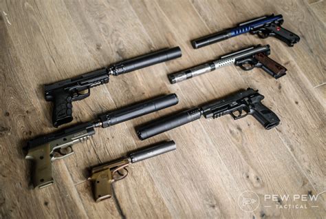 5 Best 9mm & .45 ACP Suppressors [Tested] - Pew Pew Tactical