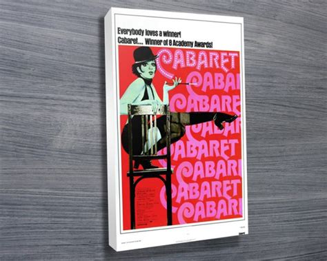 Cabaret Movie Poster - Canvas Prints Australia