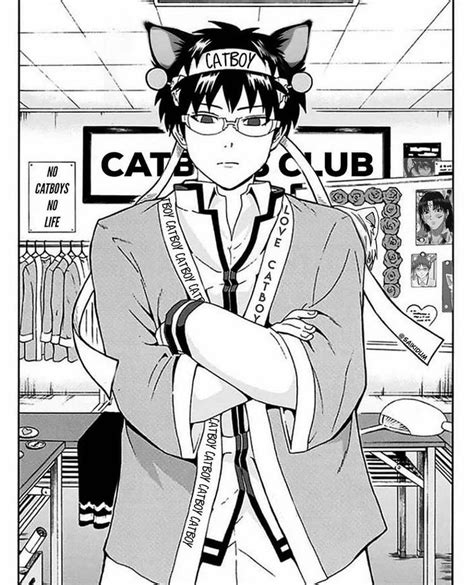 Catboy Saiki Art