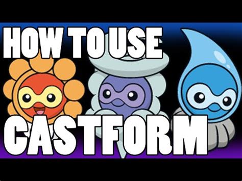 CASTFORM OP?! Castform Strategy Guide ORAS / XY - YouTube