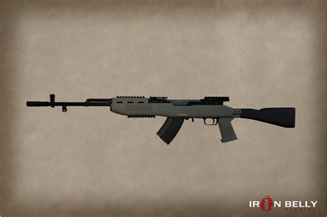 AAA SKS Modern Carbine | High-Quality 3D Weapons ~ Creative Market