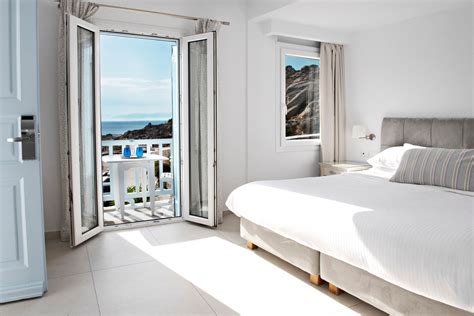 Deluxe Sea View Room - Paradise View Hotel Mykonos, Paradise Beach Mykonos, Cyclades - Greece ...