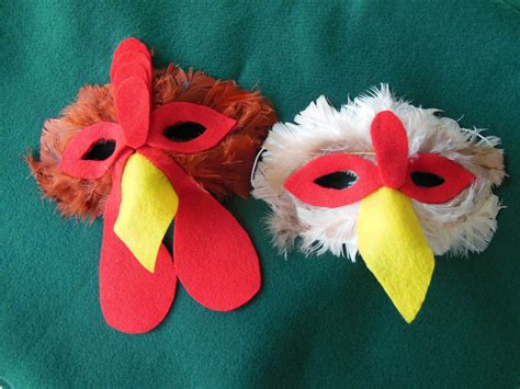 diy chicken mask and costume - Google Search | Halloween | Pinterest ...