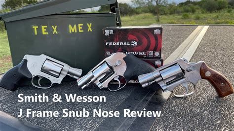 S&W Snub Nose Revolver Review - YouTube