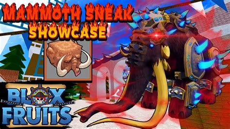 BLOX FRUITS UPDATE 20 | MAMMOTH SNEAK PEEK + SHOWCASE | Mammoth, Fruit ...