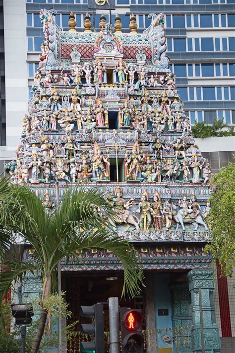 Hindu temple in Singapore | Stock image | Colourbox