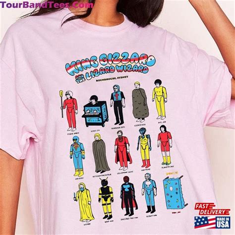 Vintage King Gizzard The Lizard Wizard Shirt And Merch Classic T-Shirt - TourBandTees