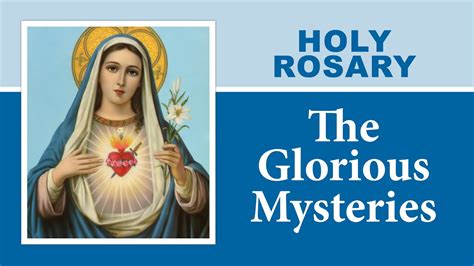 Glorious Mystery of the Rosary [Wednesday and Sunday] | Reflective Virtual Holy Rosary in ...