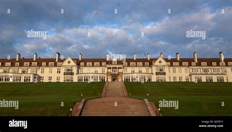 Turnberry Hotel at Trump Turnberry golf resort; Turnberry, Scotland ...