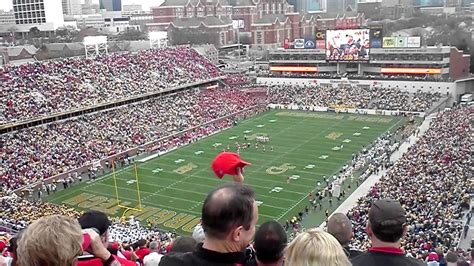 UGA vs GT 2011 Fourth Quarter - YouTube