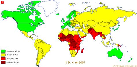 Carte Niveau De Développement | My blog