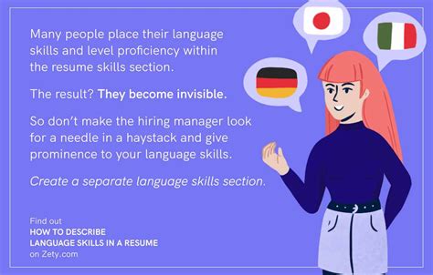 How to Show Levels of Language Proficiency on a Resume