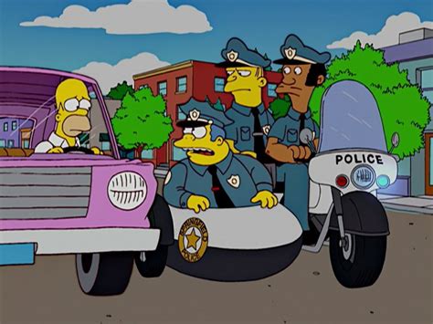 IMCDb.org: Kawasaki KZ 1000 Police in "The Simpsons, 1989-2020"