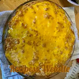 IMPOSSIBLE CHEESEBURGER PIE - Recipes Website