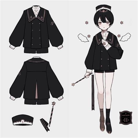 Pin by N on character design | Drawing anime clothes, Fashion design drawings, Fashion design ...