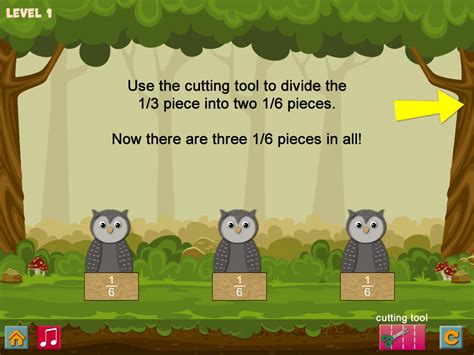 Fraction Forest Teacher's Guide | Adding Fractions Part 2 | Math Playground