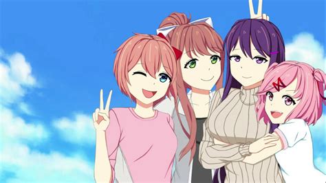 The Literature Club - Blue Skies Mod : r/DDLC