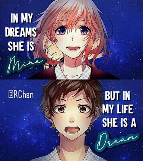 My Dream.. # Anime # Anime Quotes #Edit #Quoes | Anime quotes, Thinking of you quotes, Anime qoutes