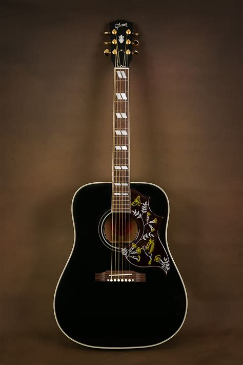 2014 Gibson Hummingbird Ebony Acoustic Guitar | The Acoustic Room