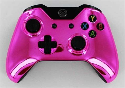 CHROME PINK XBOX ONE custom controller Scorpion by Microsoft Software ...