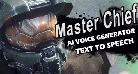 How to Make Master Chief Voice Using AI Voice Generator?