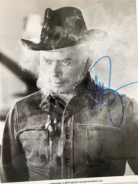 Westworld Yul Brynner signed photo | EstateSales.org