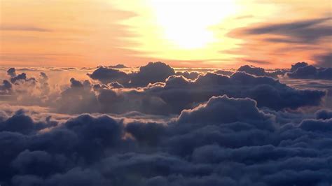 Sunrise Above The Clouds - Timelapse - YouTube