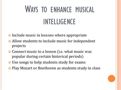 musical intelligence