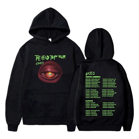 Lil Yachty Merch Hoodies 2023 The Field Trip Tour Hoodie Long Sleeve Sweatshirts Women Men Hip ...