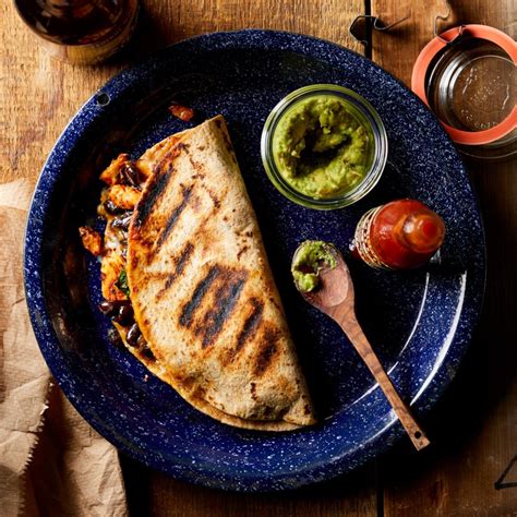 Camping Chicken Quesadillas Recipe - EatingWell