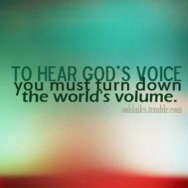 Immanuel: To hear God's voice