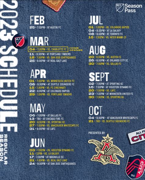 St. Louis CITY SC releases schedule for inaugural season