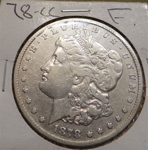 1878-CC Morgan Silver Dollar, Fine