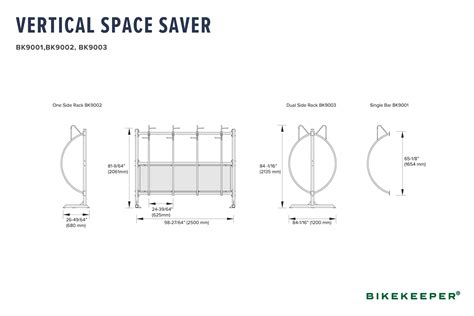 Vertical Space Saver - Bikekeeper