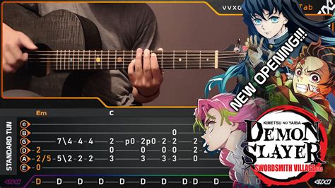 Demon Slayer: Kimetsu no Yaiba (Season 3) OP - Kizuna no Kiseki - Fingerstyle Guitar Cover ...