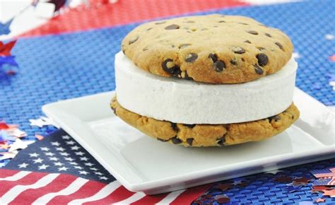 Vegan Chocolate Chip Ice Cream Sandwiches - Veganosity