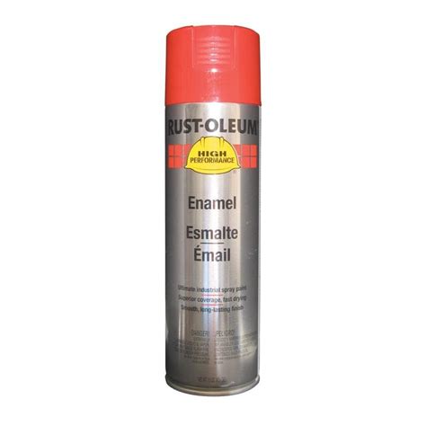 Shop Rust-Oleum High Performance Safety Red Rust Resistant Enamel Spray Paint (Actual Net ...