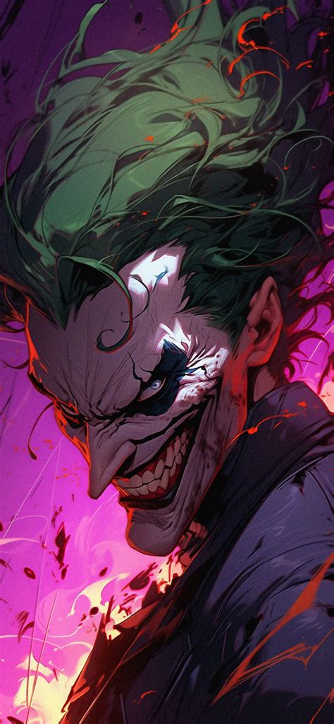 The Joker Comic Art Wallpaper