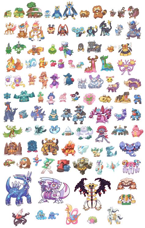 Pokemon Gen Generation Chart Pokemon Generation 4, Pokemon, 51% OFF