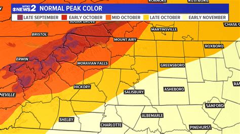 Fall colors: The best time and view for NC's changing leaves | wcnc.com