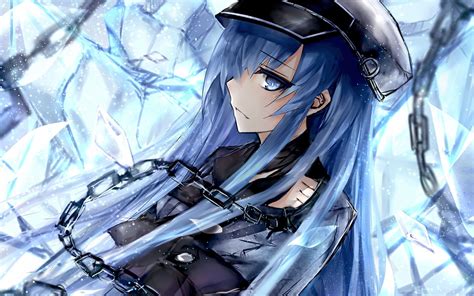 Blue Hair Anime Girl Wallpapers - Wallpaper Cave